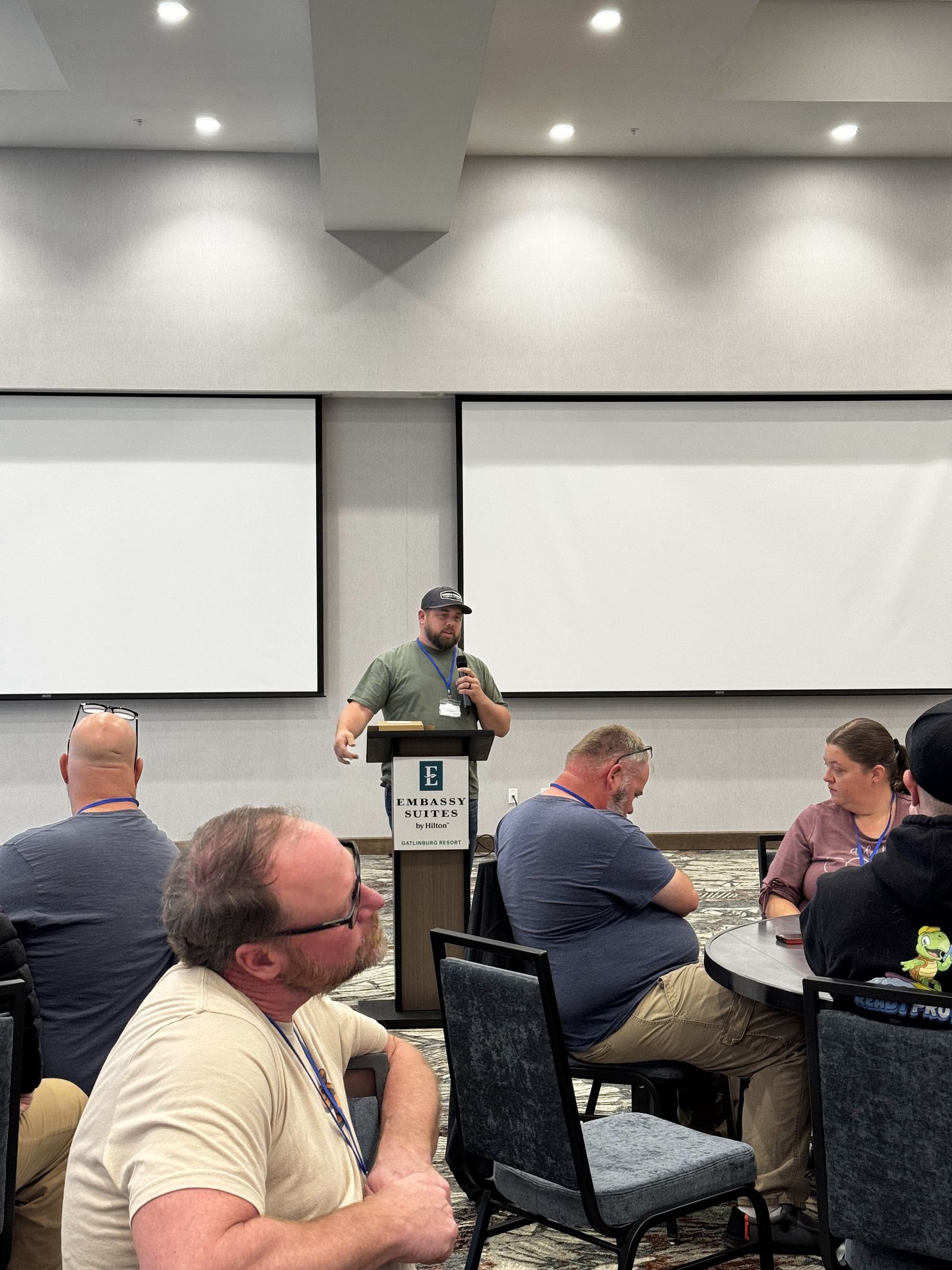 Morning session at the 2026 Wash Retreat
